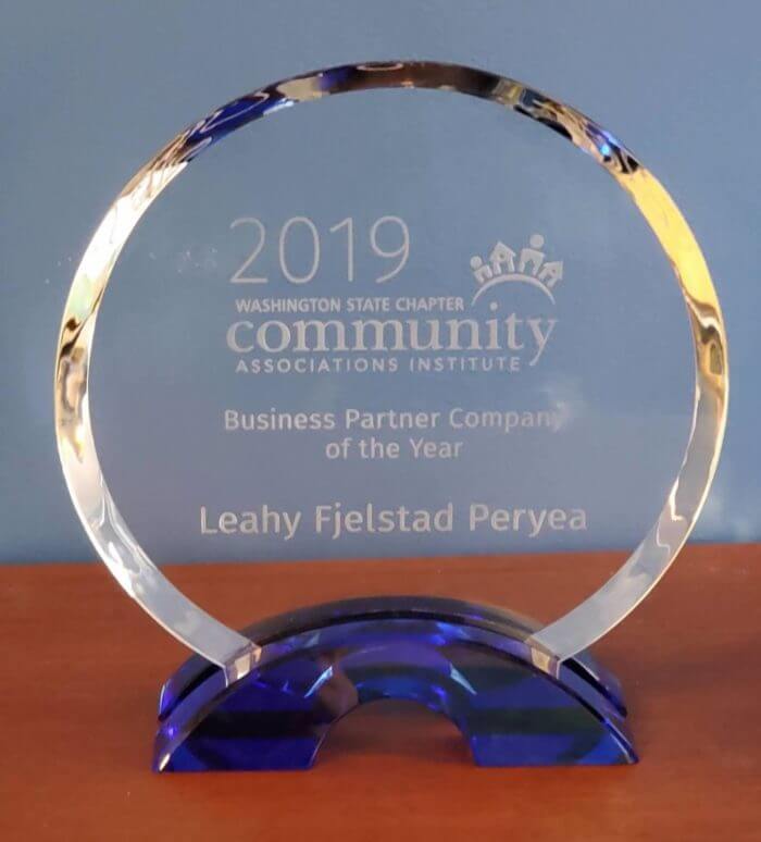 2019 Washington State Chapter Community | Association Institute | Leahy Fjelstad Peryea