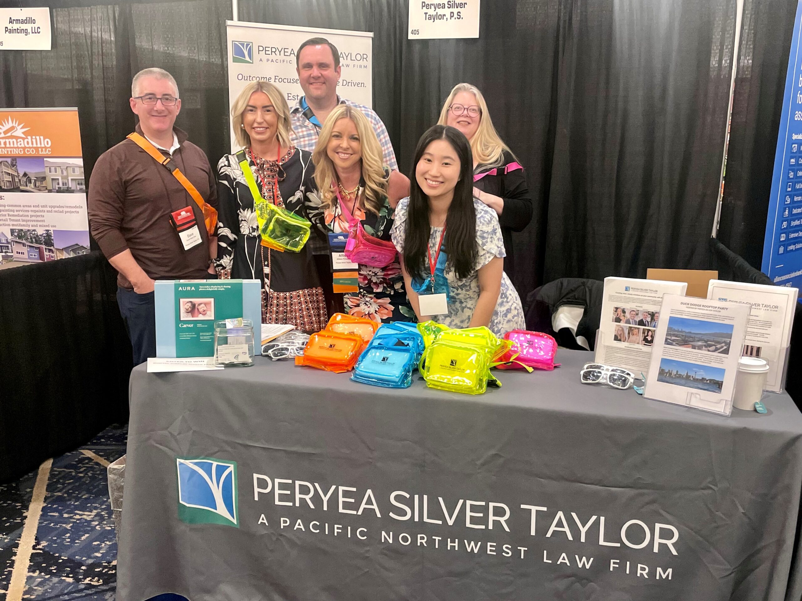 Group photo of professionals At an Event of Peryea Silver Taylor