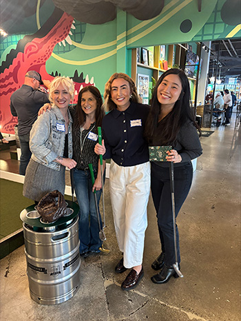 Attorneys at EMB's charity networking event