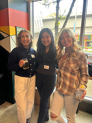 Attorneys at EMB's charity networking event
