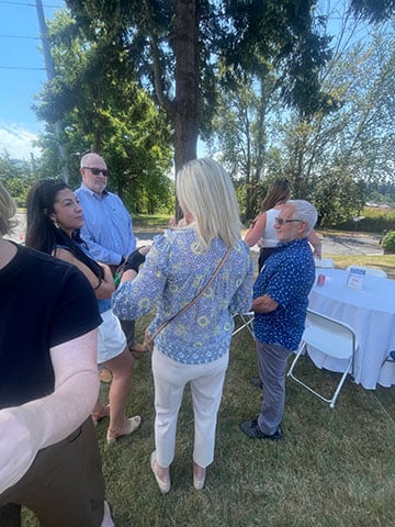 At the Seattle King County Realtors Leadership Picnic